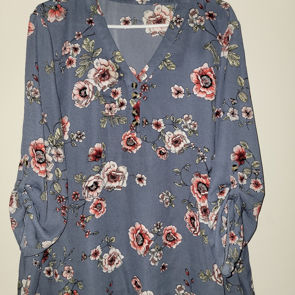 Lightweight Maurices 3/4 sleeve blouse